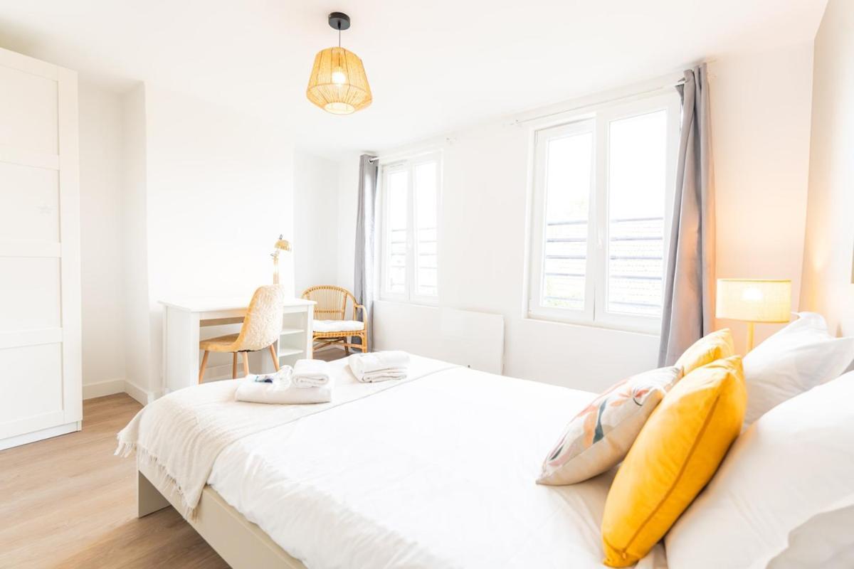 Duplex Confortable En Centre Avec 2 Chambres Chalons en Champagne Bagian luar foto